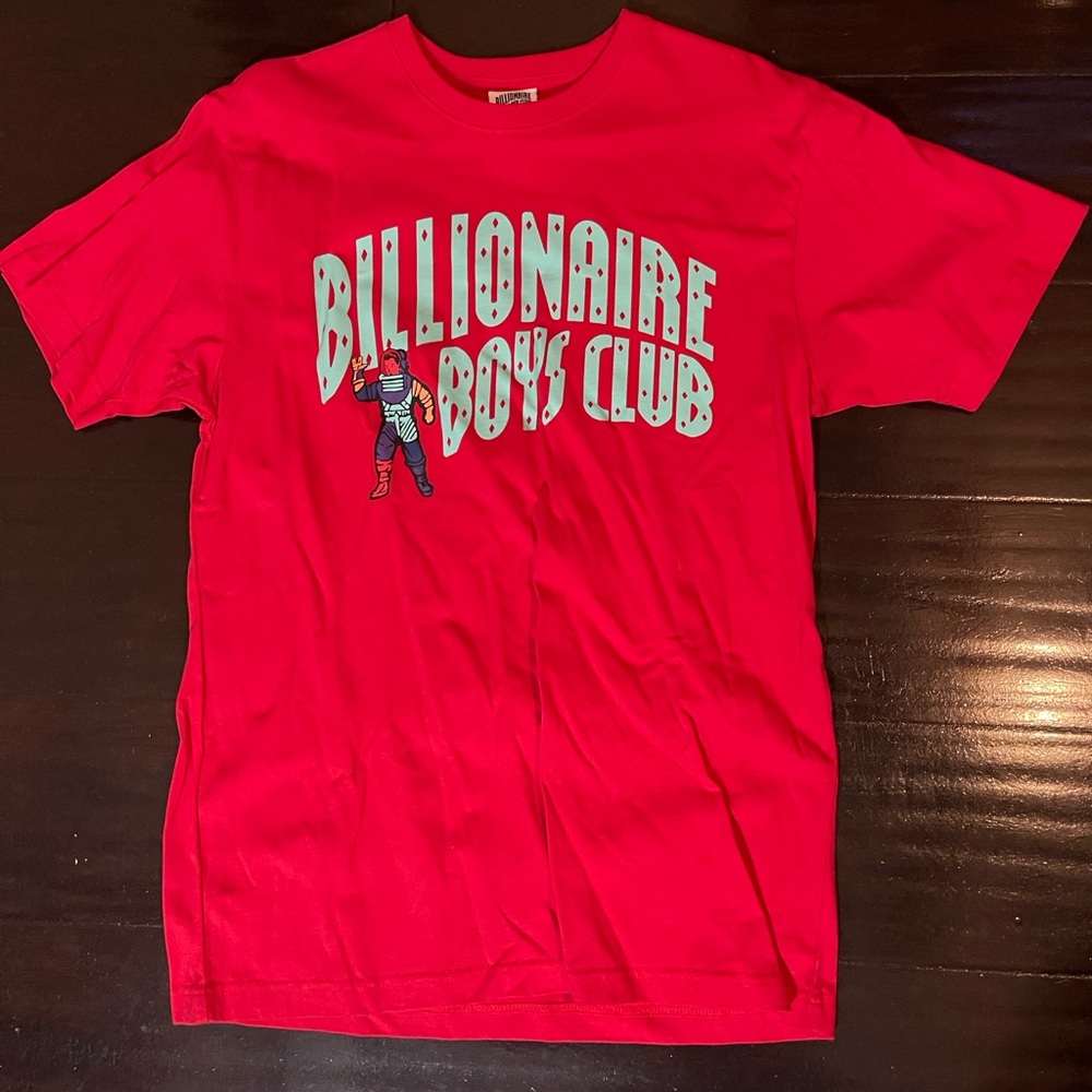 Billionaire Boys Club Red Short Sleeve Tee